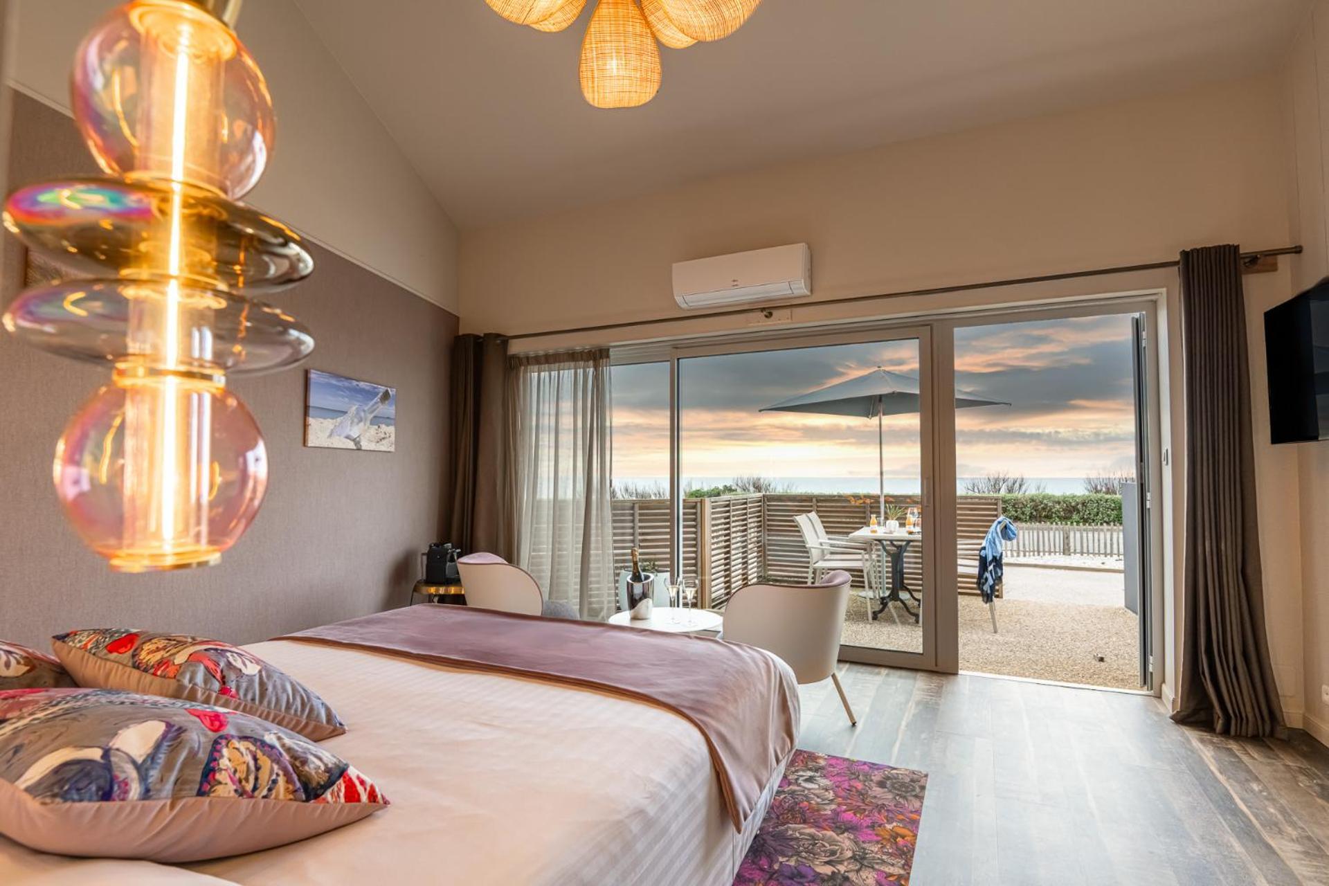 Logis Hotellerie Les Brisants , Restaurant J M Perochon Bretignolles-sur-Mer Luaran gambar