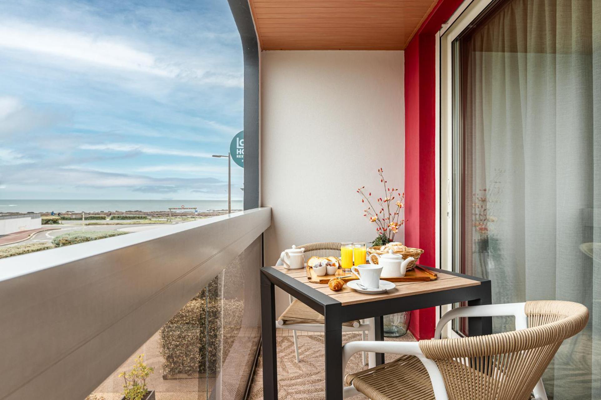 Logis Hotellerie Les Brisants , Restaurant J M Perochon Bretignolles-sur-Mer Luaran gambar