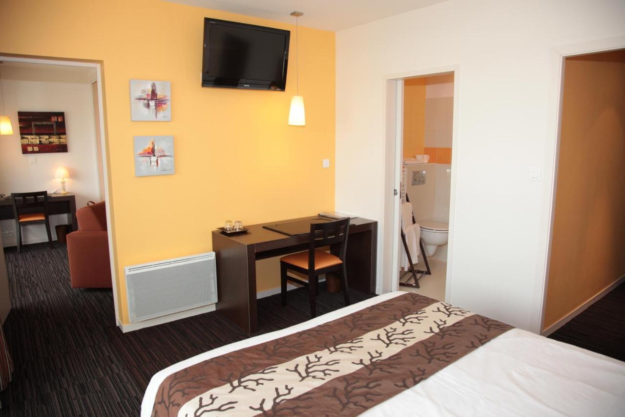Logis Hotellerie Les Brisants , Restaurant J M Perochon Bretignolles-sur-Mer Bilik gambar